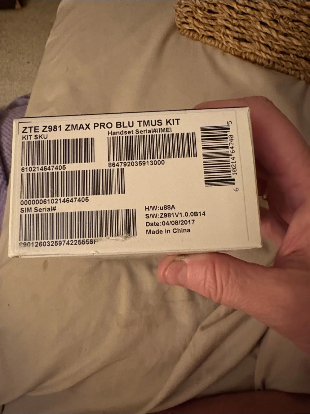 Metro ZTE ZMAX PRO Smartphone - Black